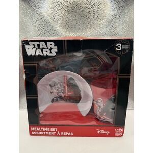 Star Wars Mealtime Set 3 Piece Kids‎ Plate Bowl Cup Zak